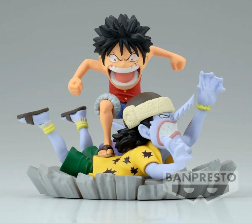 BANPRESTO WCF WORLD COLLECTABLE FIGURE LOG STORIES - MONKEY.D.LUFFY VS ARLONG - ONE PIECE BANPRESTO WCF WORLD COLLECTABLE FIGURE LOG STORIES - MONKEY.D.LUFFY VS ARLONG - ONE PIECE